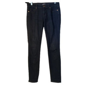 LOFT Ann Taylor Womens Jeans Blue Medium Wash Skinny Mid Rise Crop Size 2